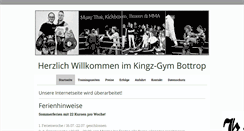 Desktop Screenshot of kingz-gym.com